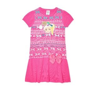 NWT Jojo Siwa Girls Sweater Knit Dress